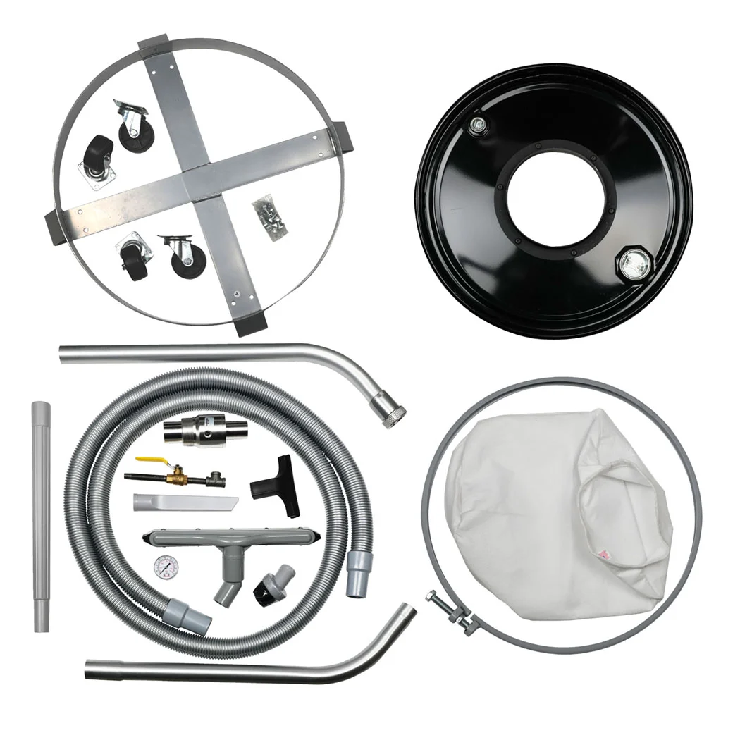 Ensemble pour baril aspirateur 205 L
