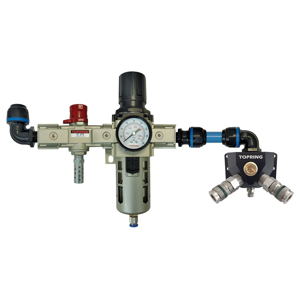 Unité combinée FR avec distributeur et 2 raccords en acier Ultraflo pour 20 mm S08