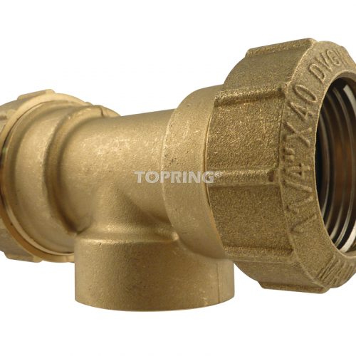 Union en "T" NPT(F) laiton 40 à 63 mm série 07