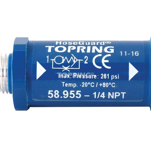 Soupapes de sécurité Hoseguard