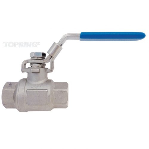 Robinet quart de tour F/F Cadenassable inox