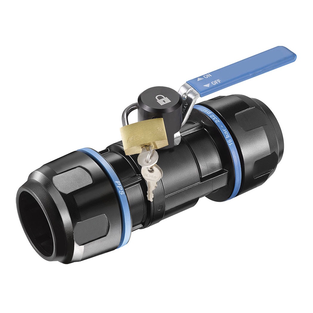 Robinet quart de tour cadenassable 50mm