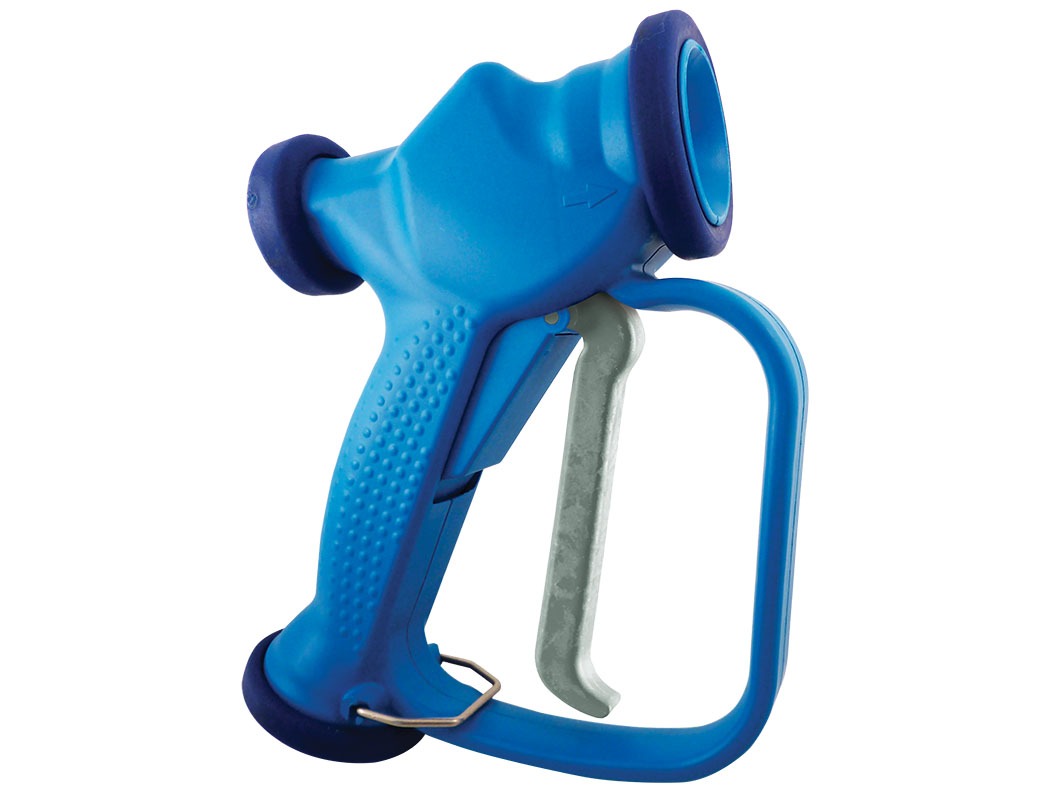 Pistolet d'arrosage industriel en acier inoxydable